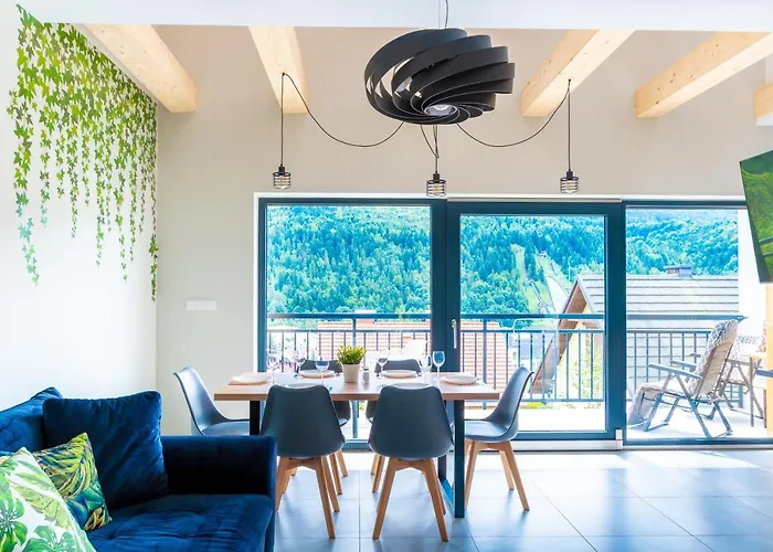 Szczyrkowskie & Fun 12 - Z Widokiem Na Gory - Sauna I Jacuzzi