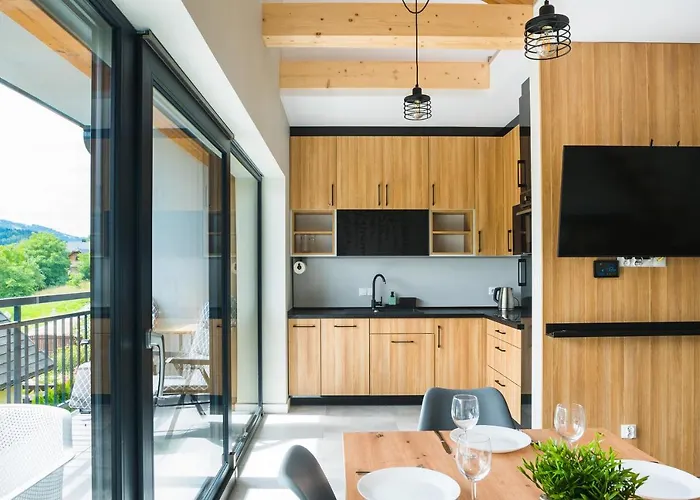 Apartmán Szczyrkowskie & Fun 12 - Z Widokiem Na Gory - Sauna I Jacuzzi *